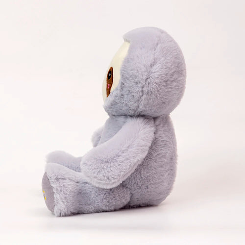 Kawaii Soothing Sloth Plush Doll Breathing Bear Toy Kids Soothing Music Baby Sleeping Companion Sound and Light Doll Toy